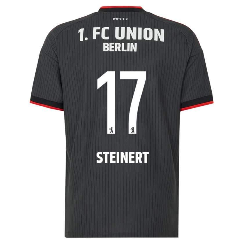 Danxen Kvinnor Judith Steinert #17 Svart Vit Röd Bortatröja Matchtröjor 2026/27 Tröjor T-Tröja