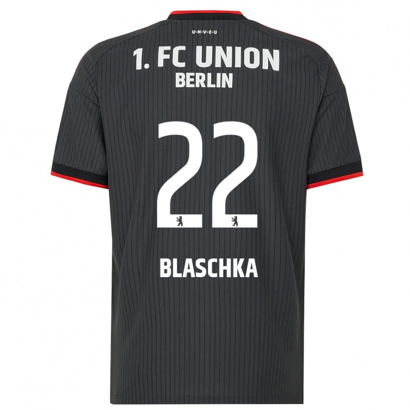 Danxen Kvinnor Anouk Blaschka #22 Svart Vit Röd Bortatröja Matchtröjor 2026/27 Tröjor T-Tröja