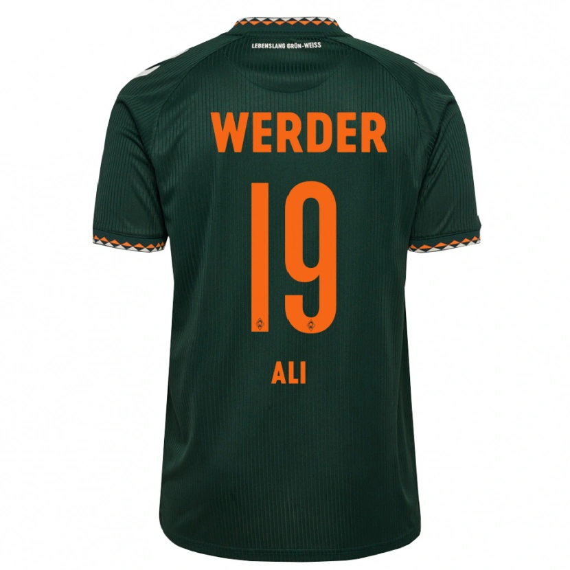 Danxen Kvinnor Rok Ali #19 Mörkgrön Orange Vit Bortatröja Matchtröjor 2026/27 Tröjor T-Tröja