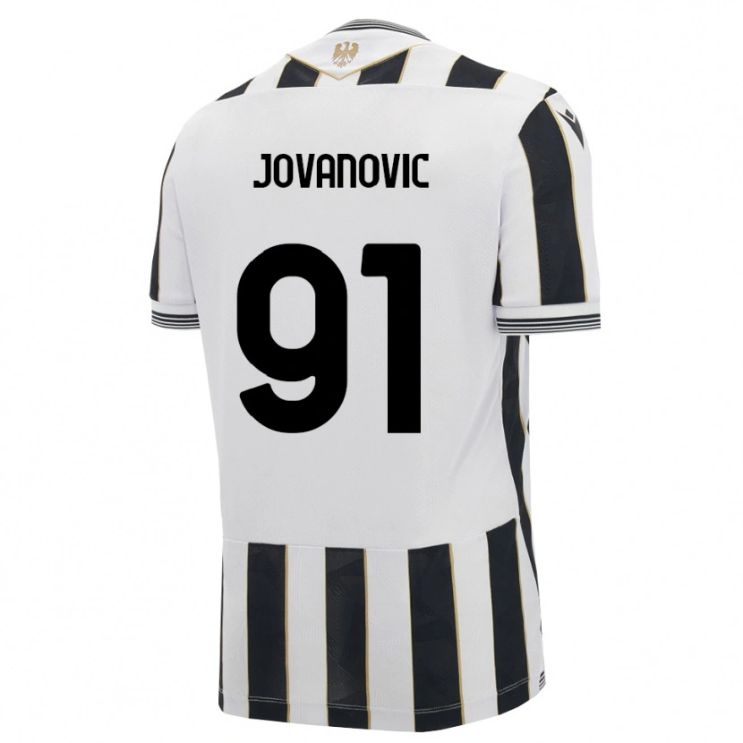 Danxen Kvinnor Lazar Jovanovic #91 Svart Vit Rosa Hemmatröja Matchtröjor 2026/27 Tröjor T-Tröja