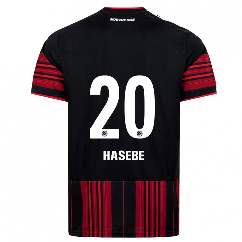 Danxen Barn Makoto Hasebe #20 Svart Röd Vit Hemmatröja Matchtröjor 2026/27 Tröjor T-Tröja