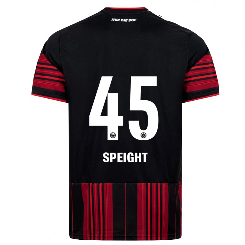 Danxen Barn Benjamin Speight #45 Svart Röd Vit Hemmatröja Matchtröjor 2026/27 Tröjor T-Tröja