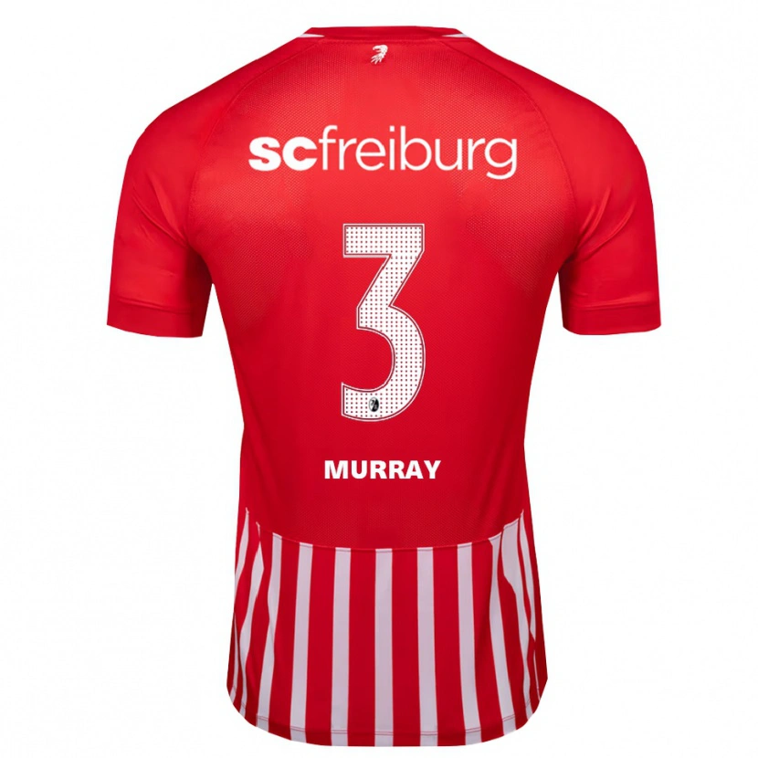 Danxen Barn Drew Murray #3 Röd Vit Svart Hemmatröja Matchtröjor 2026/27 Tröjor T-Tröja