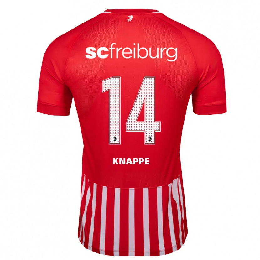 Danxen Barn Davino Knappe #14 Röd Vit Svart Hemmatröja Matchtröjor 2026/27 Tröjor T-Tröja