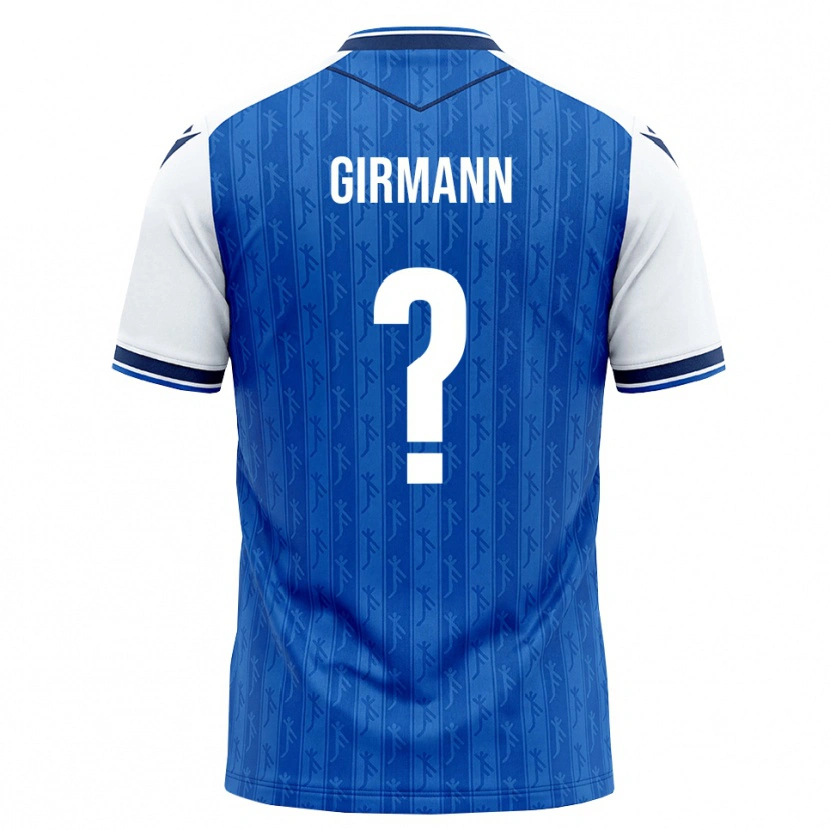 Danxen Barn David Girmann #0 Kunglig Blå Vit Hemmatröja Matchtröjor 2026/27 Tröjor T-Tröja