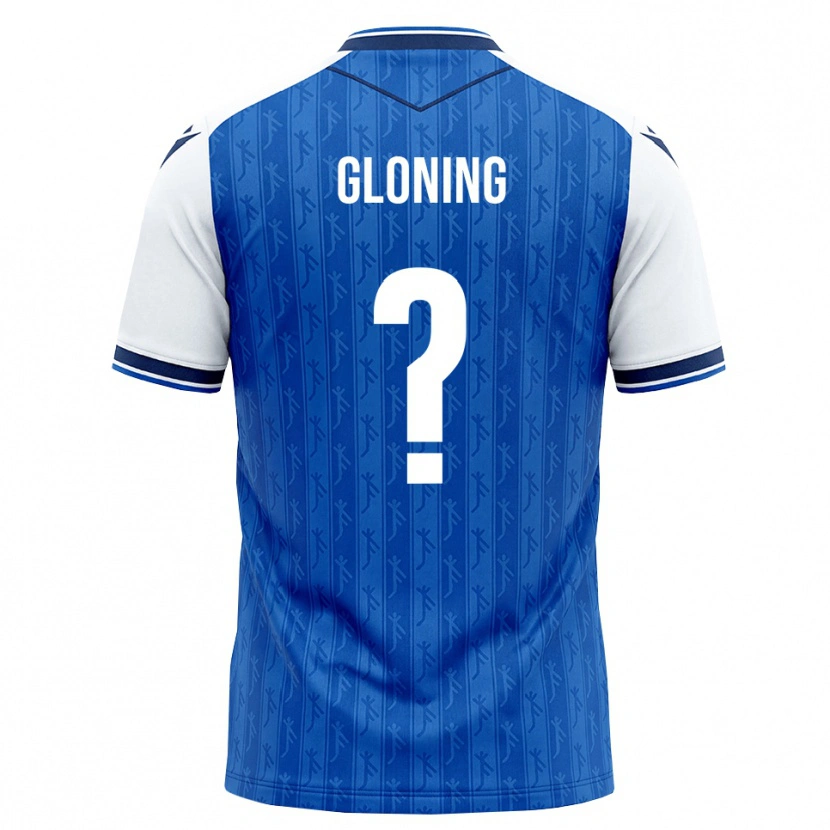 Danxen Barn Laura Gloning #0 Kunglig Blå Vit Hemmatröja Matchtröjor 2026/27 Tröjor T-Tröja