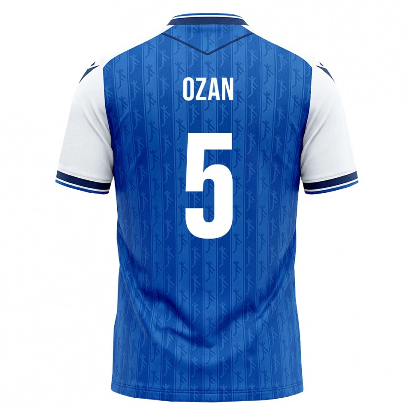 Danxen Barn Ozan Kabak #5 Kunglig Blå Vit Hemmatröja Matchtröjor 2026/27 Tröjor T-Tröja