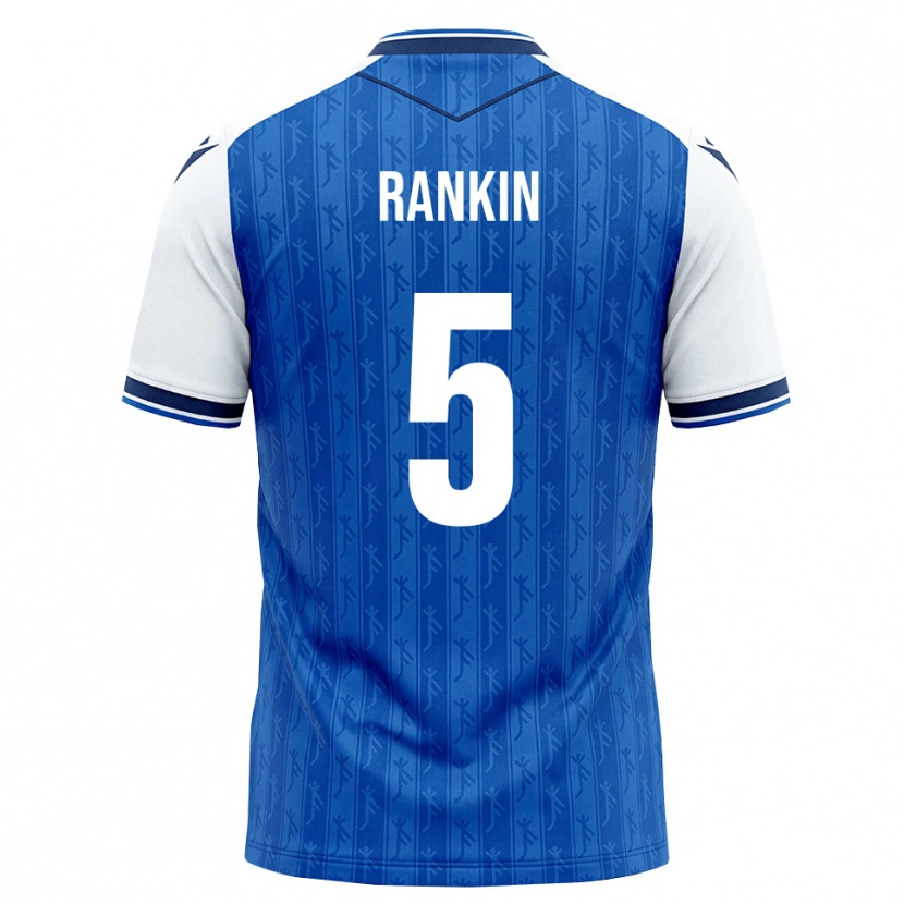 Danxen Barn Jamilla Rankin #5 Kunglig Blå Vit Hemmatröja Matchtröjor 2026/27 Tröjor T-Tröja