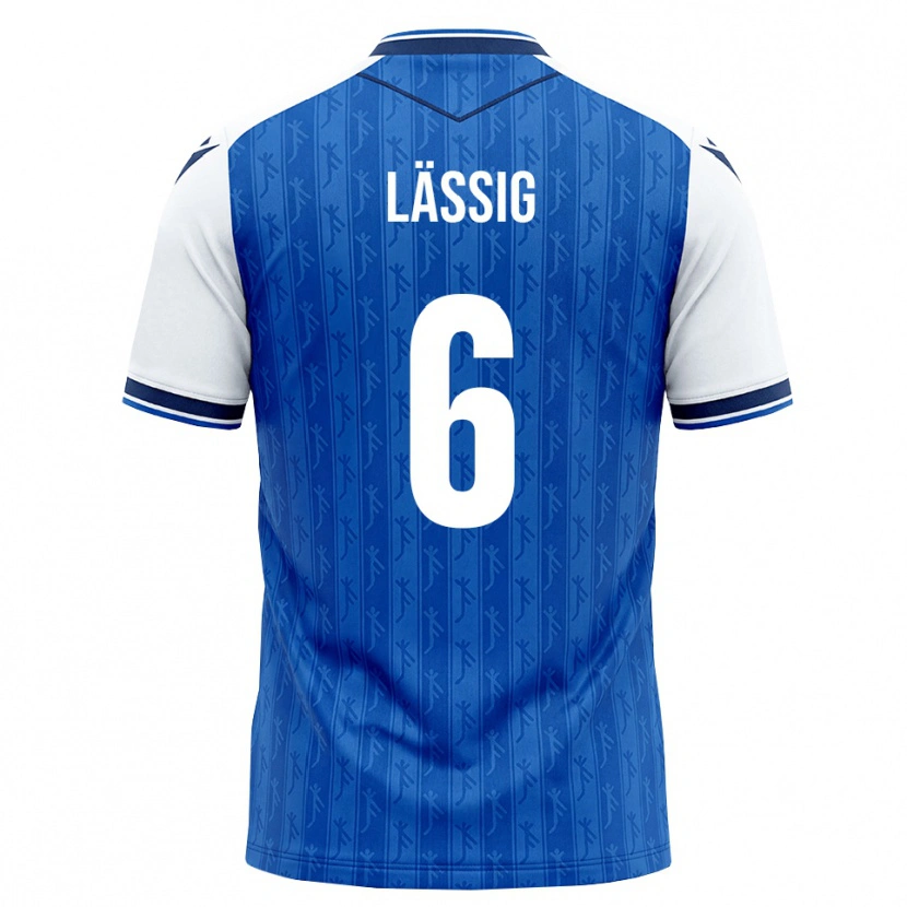 Danxen Barn Valentin Lässig #6 Kunglig Blå Vit Hemmatröja Matchtröjor 2026/27 Tröjor T-Tröja