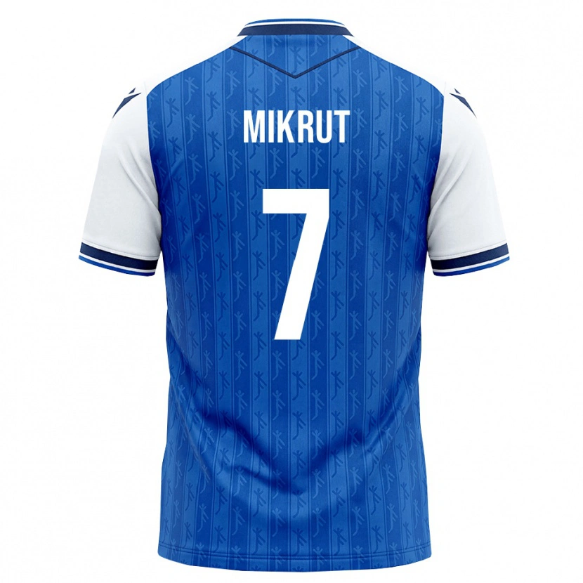 Danxen Barn Noah Mikrut #7 Kunglig Blå Vit Hemmatröja Matchtröjor 2026/27 Tröjor T-Tröja