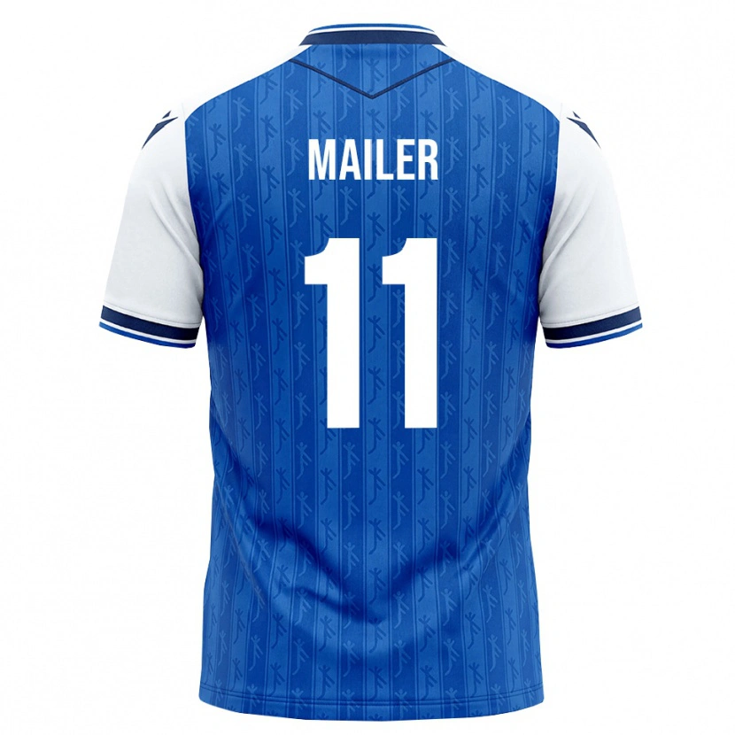 Danxen Barn Emanuele Mailer #11 Kunglig Blå Vit Hemmatröja Matchtröjor 2026/27 Tröjor T-Tröja