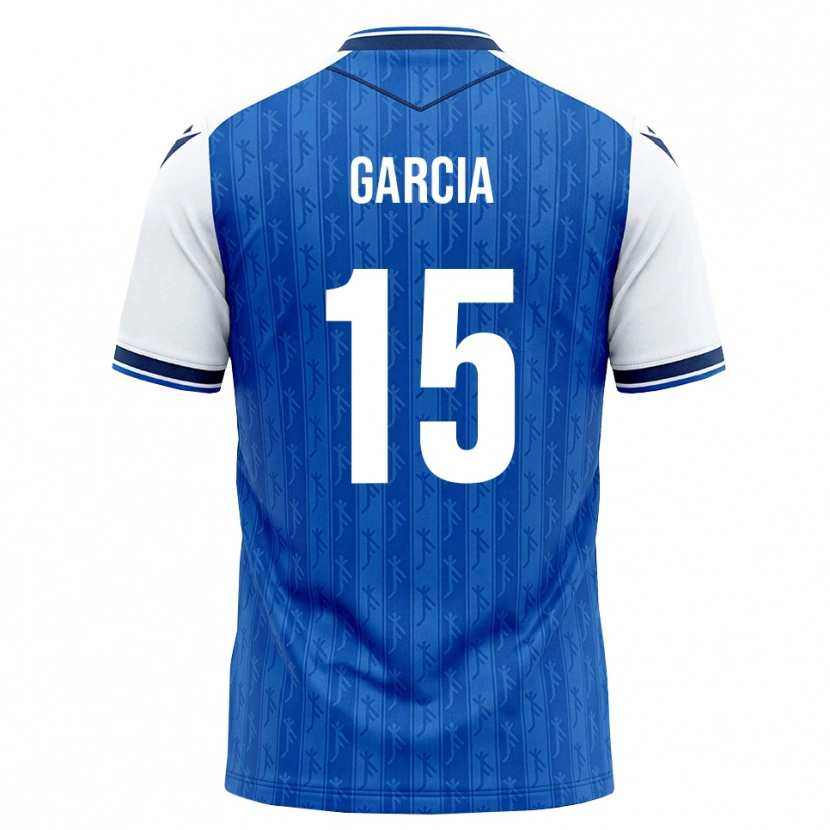 Danxen Barn Marta Cazalla Garcia #15 Kunglig Blå Vit Hemmatröja Matchtröjor 2026/27 Tröjor T-Tröja