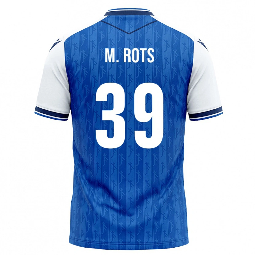 Danxen Barn Mats Rots #39 Kunglig Blå Vit Hemmatröja Matchtröjor 2026/27 Tröjor T-Tröja