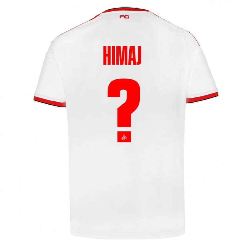 Danxen Barn Leart Himaj #0 Vit Röd Svart Hemmatröja Matchtröjor 2026/27 Tröjor T-Tröja