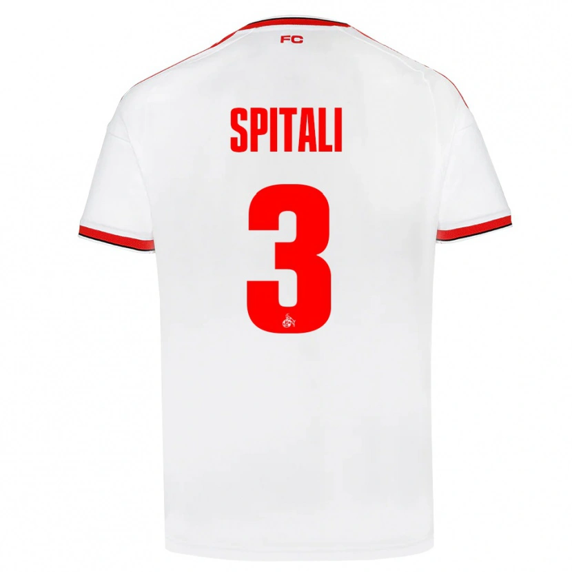 Danxen Barn San-Luca Spitali #3 Vit Röd Svart Hemmatröja Matchtröjor 2026/27 Tröjor T-Tröja