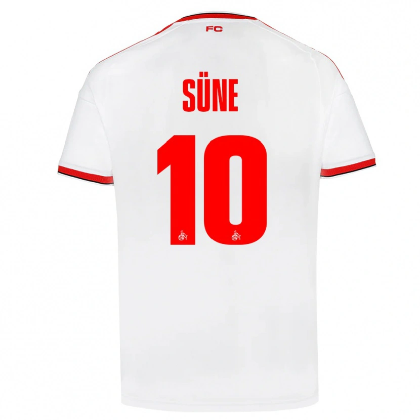 Danxen Barn Arda Süne #10 Vit Röd Svart Hemmatröja Matchtröjor 2026/27 Tröjor T-Tröja