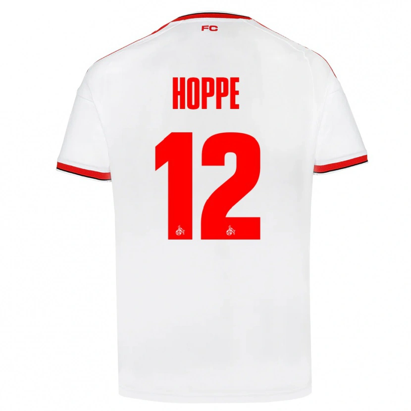 Danxen Barn Paula Hoppe #12 Vit Röd Svart Hemmatröja Matchtröjor 2026/27 Tröjor T-Tröja