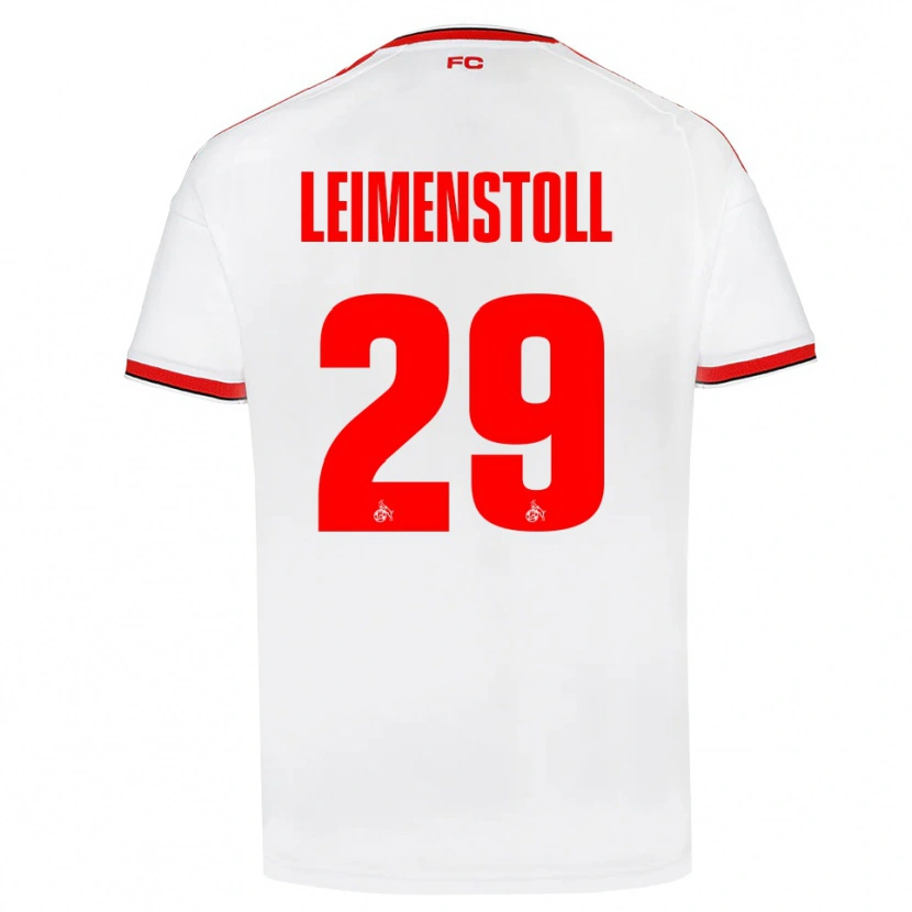 Danxen Barn Vanessa Leimen­stoll #29 Vit Röd Svart Hemmatröja Matchtröjor 2026/27 Tröjor T-Tröja