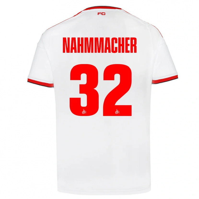 Danxen Barn Emil Nahmmacher #32 Vit Röd Svart Hemmatröja Matchtröjor 2026/27 Tröjor T-Tröja