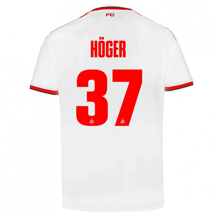Danxen Barn Marco Höger #37 Vit Röd Svart Hemmatröja Matchtröjor 2026/27 Tröjor T-Tröja