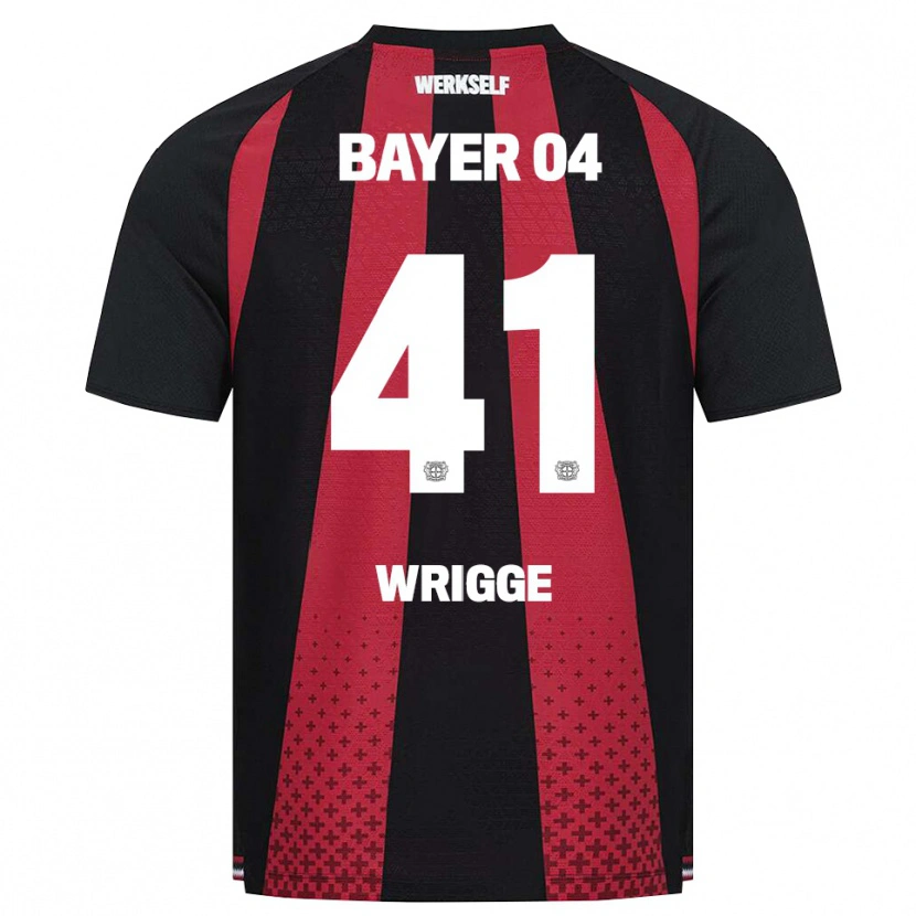 Danxen Barn Amy Wrigge #41 Svart Vit Röd Hemmatröja Matchtröjor 2026/27 Tröjor T-Tröja