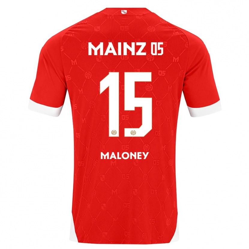 Danxen Barn Lennard Maloney #15 Röd Vit Hemmatröja Matchtröjor 2026/27 Tröjor T-Tröja