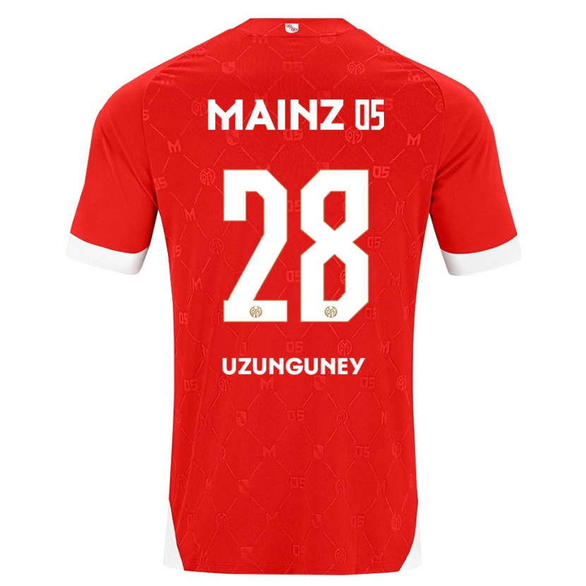 Danxen Barn Ebru Uzungüney #28 Röd Vit Hemmatröja Matchtröjor 2026/27 Tröjor T-Tröja