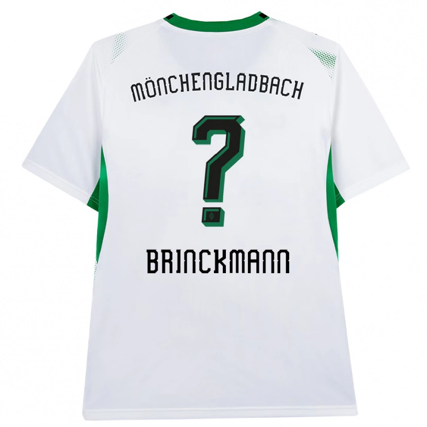 Danxen Barn Jannik Brinckmann #0 Vit Svart Grön Hemmatröja Matchtröjor 2026/27 Tröjor T-Tröja
