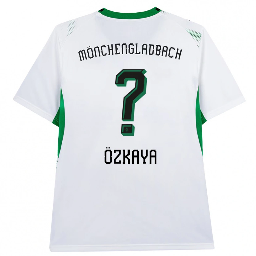 Danxen Barn Cengizhan Özkaya #0 Vit Svart Grön Hemmatröja Matchtröjor 2026/27 Tröjor T-Tröja