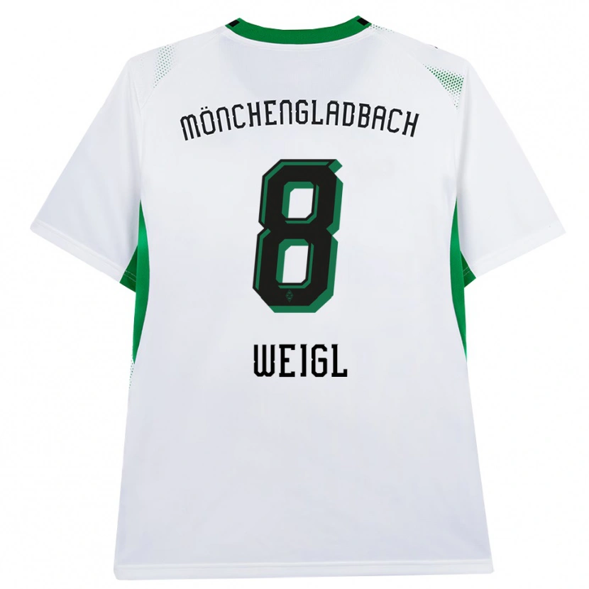 Danxen Barn Julian Weigl #8 Vit Svart Grön Hemmatröja Matchtröjor 2026/27 Tröjor T-Tröja