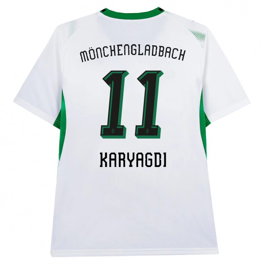 Danxen Barn Kerim Karyagdi #11 Vit Svart Grön Hemmatröja Matchtröjor 2026/27 Tröjor T-Tröja