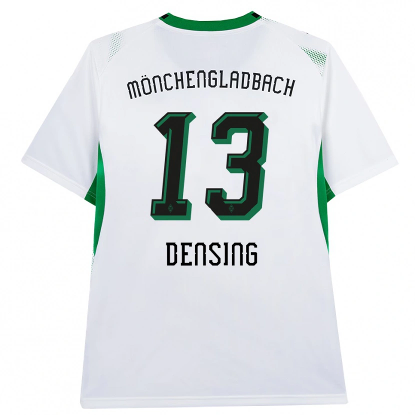 Danxen Barn Kyra Densing #13 Vit Svart Grön Hemmatröja Matchtröjor 2026/27 Tröjor T-Tröja