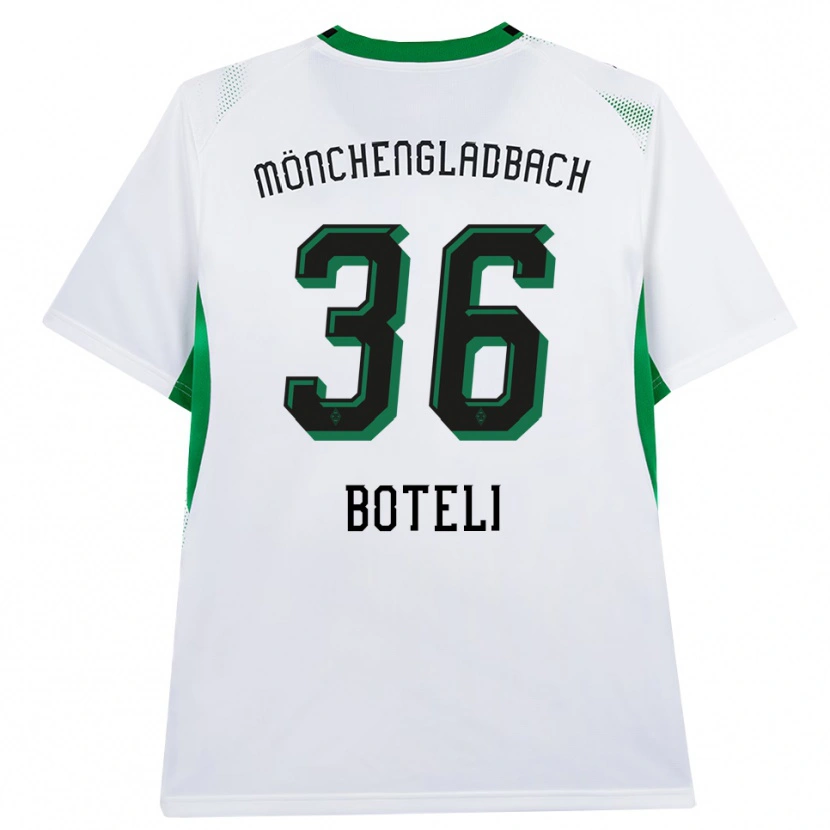 Danxen Barn Winsley Boteli #36 Vit Svart Grön Hemmatröja Matchtröjor 2026/27 Tröjor T-Tröja