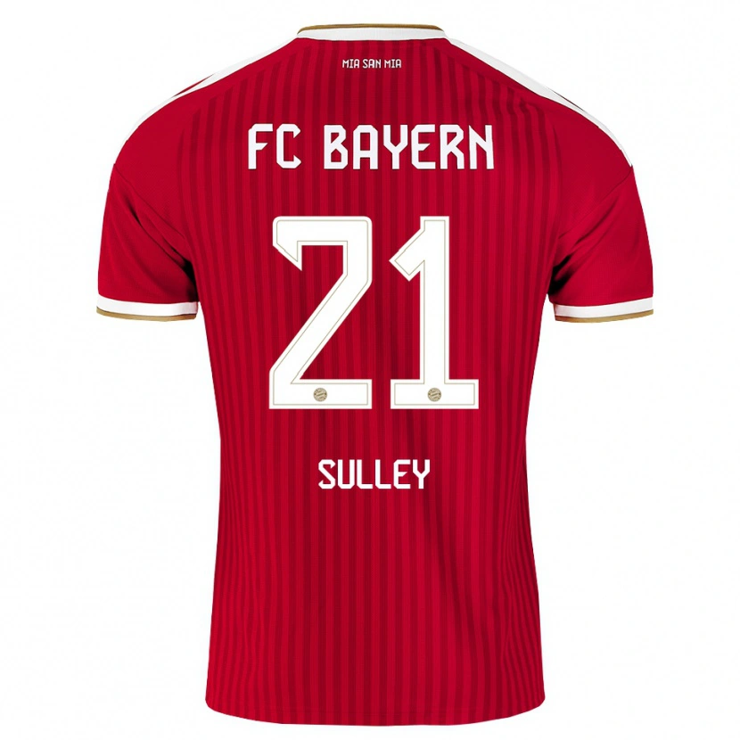 Danxen Barn Williams Baffour Sulley #21 Röd Vit Blå Hemmatröja Matchtröjor 2026/27 Tröjor T-Tröja