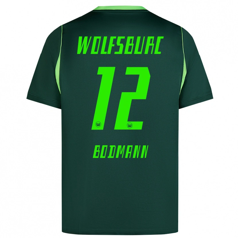 Danxen Barn Michel Bodmann #12 Mörkgrön Vit Hemmatröja Matchtröjor 2026/27 Tröjor T-Tröja