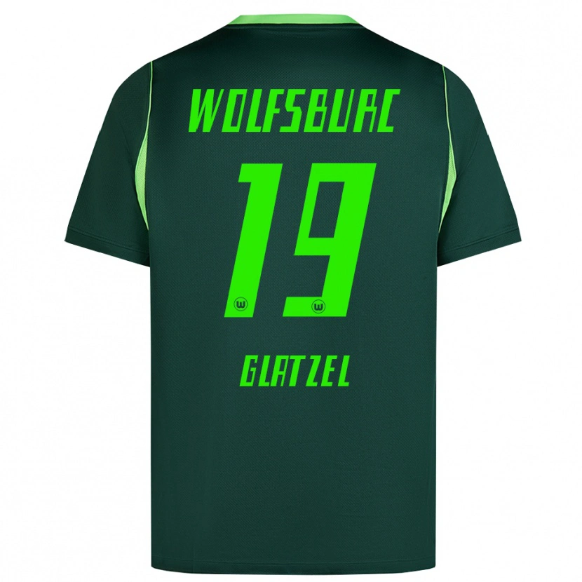 Danxen Barn Robert Glatzel #19 Mörkgrön Vit Hemmatröja Matchtröjor 2026/27 Tröjor T-Tröja