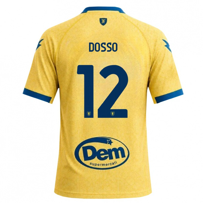 Danxen Barn Aboubaka Dosso #12 Khakisvart Blå Hemmatröja Matchtröjor 2026/27 Tröjor T-Tröja