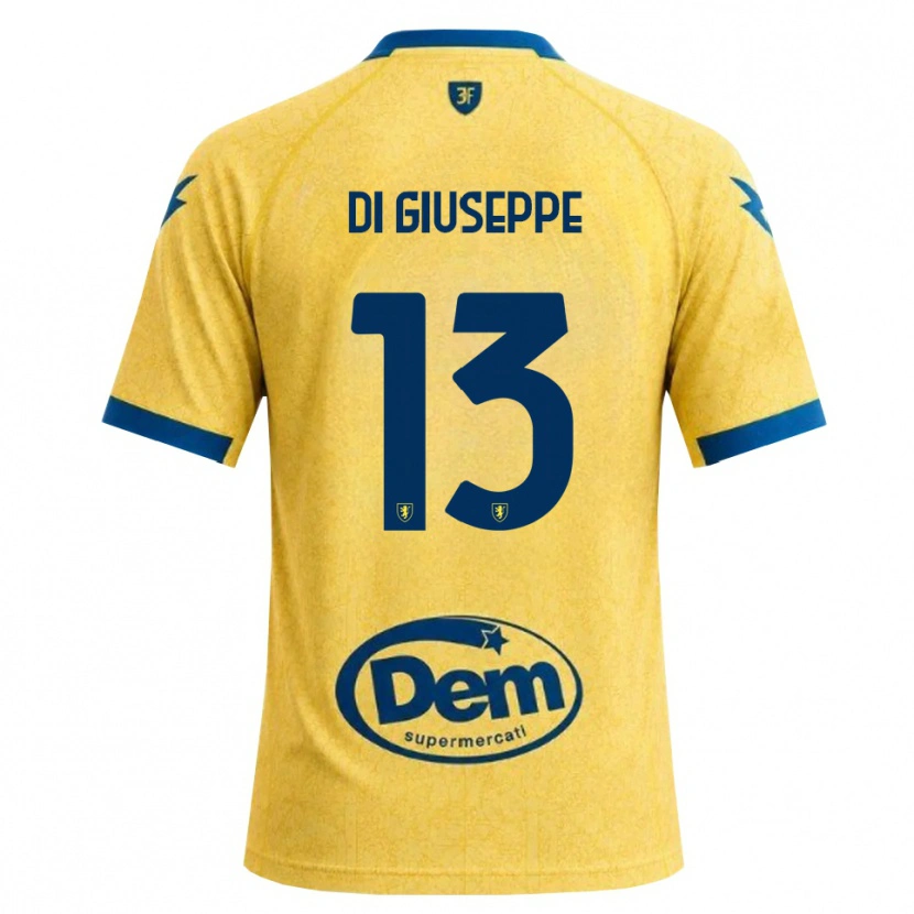 Danxen Barn Cristian Di Giuseppe #13 Khakisvart Blå Hemmatröja Matchtröjor 2026/27 Tröjor T-Tröja