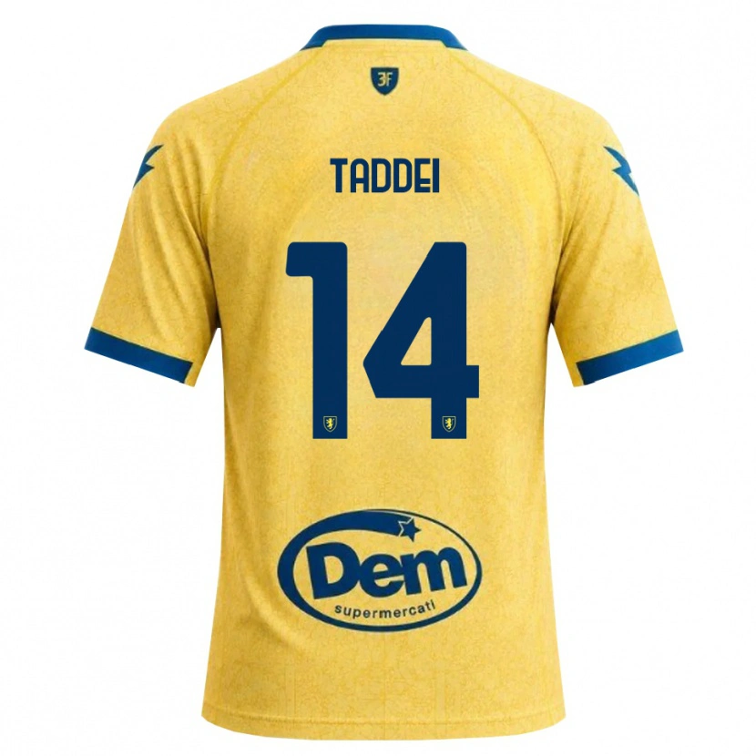 Danxen Barn Leonardo Taddei #14 Khakisvart Blå Hemmatröja Matchtröjor 2026/27 Tröjor T-Tröja