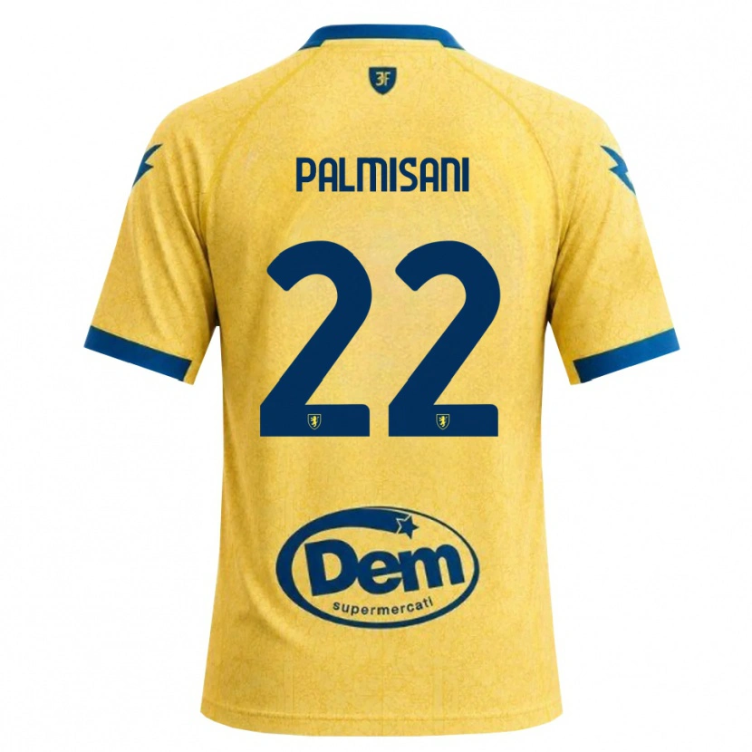 Danxen Barn Lorenzo Palmisani #22 Khakisvart Blå Hemmatröja Matchtröjor 2026/27 Tröjor T-Tröja