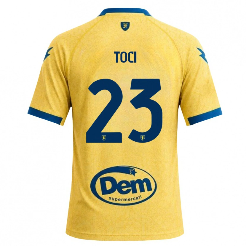 Danxen Barn Matteo Toci #23 Khakisvart Blå Hemmatröja Matchtröjor 2026/27 Tröjor T-Tröja