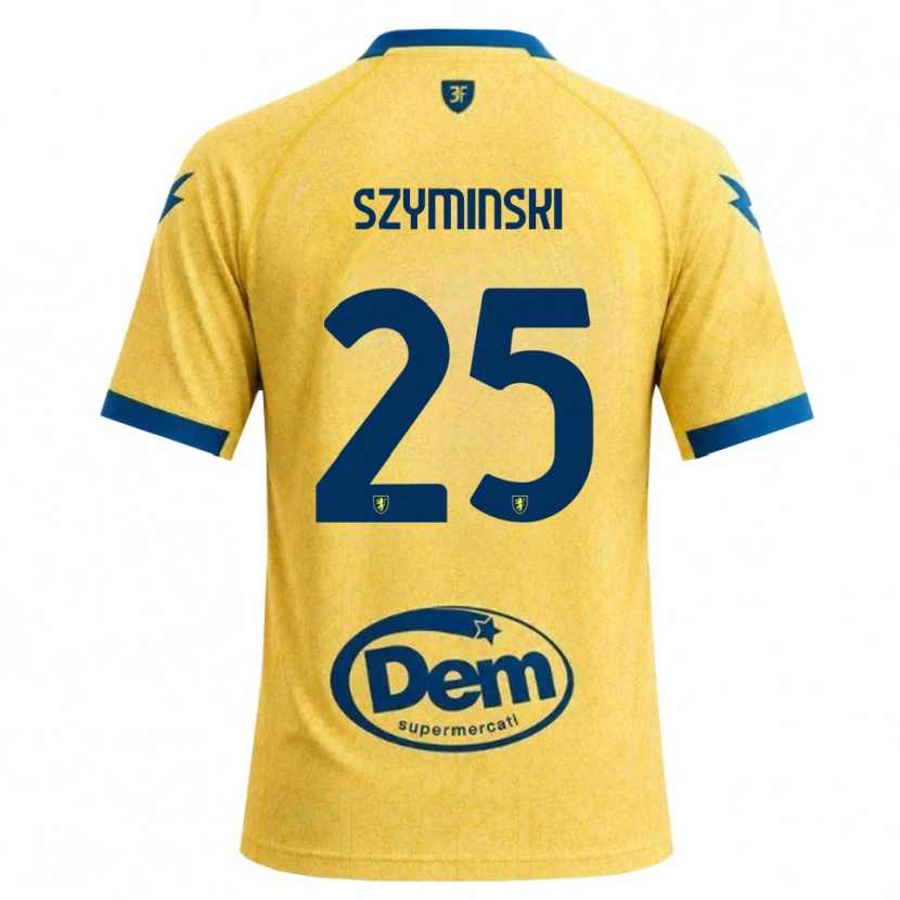 Danxen Barn Przemyslaw Szyminski #25 Khakisvart Blå Hemmatröja Matchtröjor 2026/27 Tröjor T-Tröja