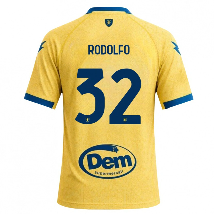 Danxen Barn Luca Rodolfo #32 Khakisvart Blå Hemmatröja Matchtröjor 2026/27 Tröjor T-Tröja