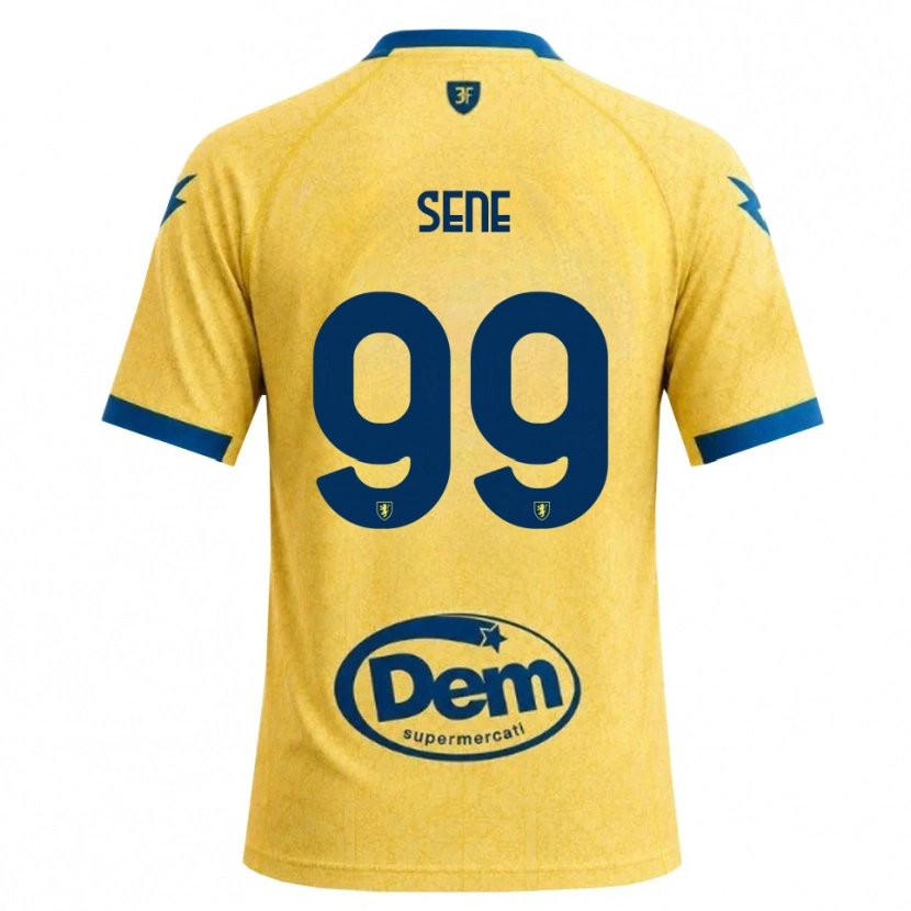Danxen Barn Fallou Sene #99 Khakisvart Blå Hemmatröja Matchtröjor 2026/27 Tröjor T-Tröja