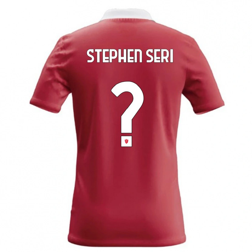 Danxen Barn Ange Stephen Seri #0 Röd Vit Hemmatröja Matchtröjor 2026/27 Tröjor T-Tröja