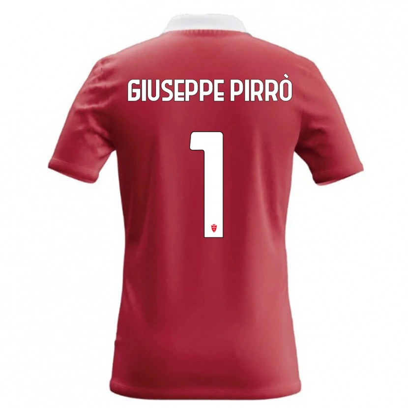 Danxen Barn Marco Giuseppe Pirrò #1 Röd Vit Hemmatröja Matchtröjor 2026/27 Tröjor T-Tröja