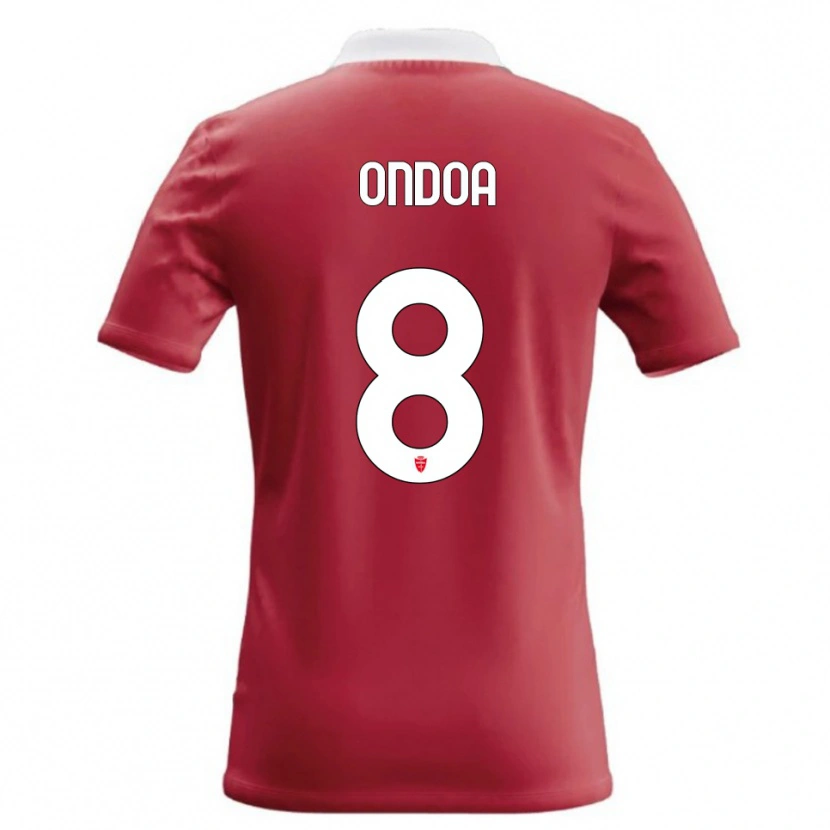 Danxen Barn Foe Ondoa #8 Röd Vit Hemmatröja Matchtröjor 2026/27 Tröjor T-Tröja