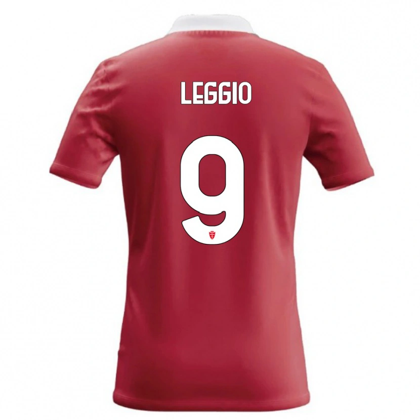 Danxen Barn Thomas Leggio #9 Röd Vit Hemmatröja Matchtröjor 2026/27 Tröjor T-Tröja