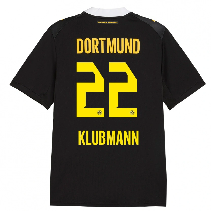 Danxen Barn Leon Klubmann #22 Svart Röd Gul Bortatröja Matchtröjor 2026/27 Tröjor T-Tröja