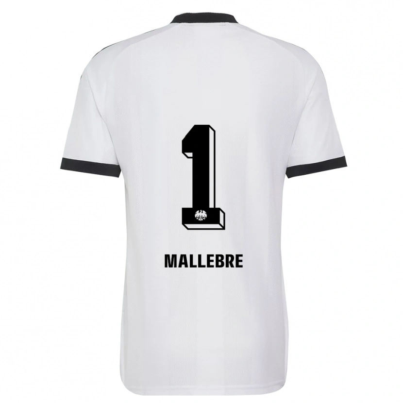 Danxen Barn Aaron Mallebre #1 Svart Vit Bortatröja Matchtröjor 2026/27 Tröjor T-Tröja